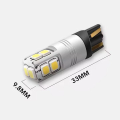 Комплект світлодіодних ламп для вантажівок Napo Truck T10-2835-10smd W5W T10 24V 2 шт Білий (2495427340) Чернівці