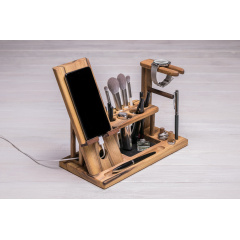 Дерев'яний органайзер для косметики ecoWalnut 300х150х250 мм Киев