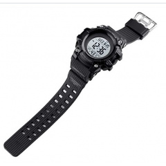 Годинник наручний чоловічий Skmei 1552 Black 1552BK (17153-hbr) Ворожба