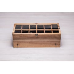 Органайзер для зберігання наручних годинників та речовий бокс ecoWalnut 14.9х40.9х18 см Шостка
