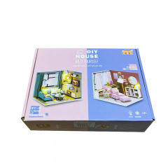 Ляльковий будинок конструктор DIY Cute Room H-018 Living Room Румбокс Киев