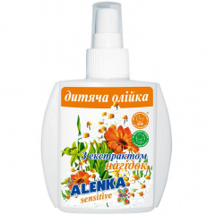 Дитяча олійка-спрей Alenka з екстрактом нагідок 200 мл (90897400) Київ