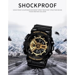 Годинник наручний Skmei 1688 Black 1688BKGD (17159-hbr) Киев