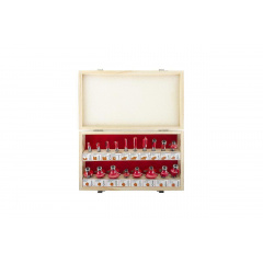 Набір фрез кінцевих по дереву Intertool 18 шт (HT-0073) Винница