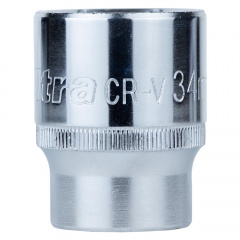 Насадка шестигранна 3/4" 34мм CrV ULTRA (6075342) Винница