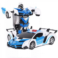Іграшка трансформер Оптимус Прайм поліцейська SV Toys на Радіокеруванні зі Світловим та Звуковим Ефектом (522) Тернопіль