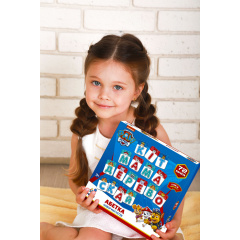 Дитячий набір магнітів Щенячий патруль "Абетка" Magdum ML4034-12 Талалаевка