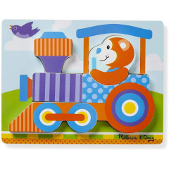 Перші дерев'яні пазли 4 в 1 Melissa&Doug "Транспорт" MD30133 Новомосковськ