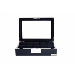Шкатулка для зберігання годинників Salvadore WB/2386/10.BL 31,5х21х8,5 см Чорний Березнегувате