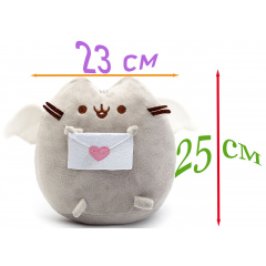 М'яка іграшка 2Life Pusheen cat 23х25 см Сірий (v-11281) Калуш