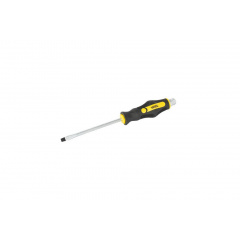 Викрутка ударна шліцева магнітна MASTERTOOL GM EXTERNAL HEX SL6х125 мм ручка з покриттям TPR (49-6612) Житомир