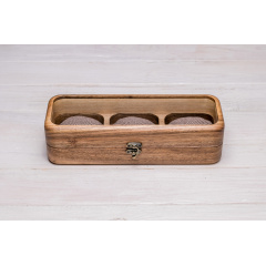 Коробочка для зберігання годинників ecoWalnut 7х26.5х9.5 см Миколаїв