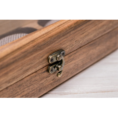 Коробочка для зберігання годинників ecoWalnut 7х26.5х9.5 см Миколаїв