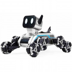 Іграшка трюкова собака Stunt Robot Dog на радіокеруванні Grey Курінь