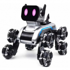 Іграшка трюкова собака Stunt Robot Dog на радіокеруванні Grey Курінь