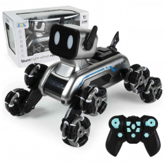 Іграшка трюкова собака Stunt Robot Dog на радіокеруванні Grey Курінь
