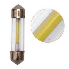 Комплект світлодіодних ламп Napo LED SJ-COB-A 41mm C5W C10W 2 шт Білий (2529804886) Васильків