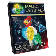 Дитячий набір для проведення дослідів "MAGIC CRYSTAL" Danko Toys ОМС-01 Elegant Parrot Хуст