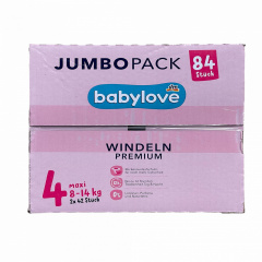 Підгузники Babylove 4 8-14 кг 84 шт Jumbo Pack Покровськ