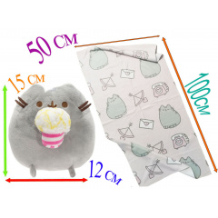Комплект 2Life М'яка іграшка Pusheen cat 12х15 см та рушник 50х100 см v-12450 Ахтырка