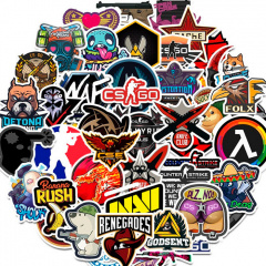 Набір стікерів GameStyle КС ГО (CS:GO) Counter-Strike Stickers Pack 50 шт 7015 Тернопіль