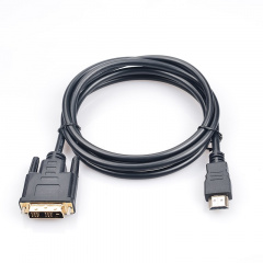 Кабель PrologiX Premium HDMI/DVI V 1.3 M/M Single link 181 0.5 м Black PR-HDMI-DVI-P-01-30-05m Київ