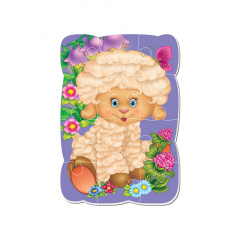 Магнітні пазли Малюк зможе "Вівця" Vladi toys VT3301-02 А5 Укр Київ