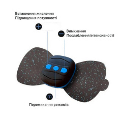 Масажер для шиї та тіла Inspire BISD-MS013 3в1 Black Золотоноша