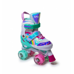 Розсувні ролики квади Scale Sports 30-33 Rainbow Tiffany (754992869) Бородянка
