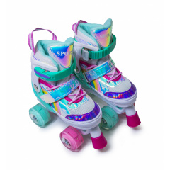 Розсувні ролики квади Scale Sports 30-33 Rainbow Tiffany (754992869) Бородянка