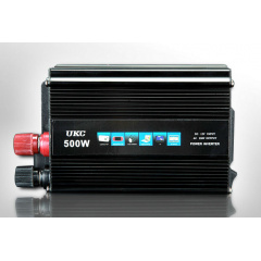 Перетворювач UKC авто інвертор 12V-220V 500W Миколаїв