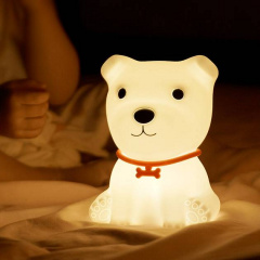 Дитячий нічник Dream Lites Puppy 7 кольорів світіння Білий SPR 148 Балаклея
