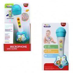 Дитячий іграшковий мікрофон Bambi 846BS зі світлом та звуком Долина
