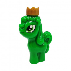 В'язка маса "Princess Pony Slime" Danko Toys PPS-01-01U 95 мл Зелений Белая Церковь