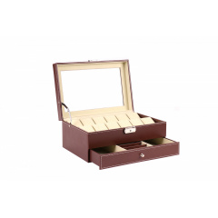 Шкатулка для зберігання годинників Craft 12WJ.PU.BR Коричневий Киев