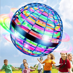 Дитяча літаюча куля, що світиться FlyNova Flying Spinner RGB синій (1756375719) Оріхів