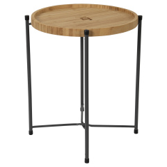 Стіл Bo-Camp Carnaby M 360х320х320 мм Bamboo Чорно-коричневий (1404322) Кам'янське