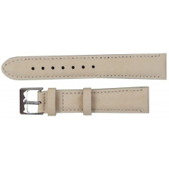 Ремінець для годинника зі шкіри Mykhail Ikhtyar 18 мм Бежевий (S148-18S beige) Київ