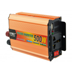 Перетворювач напруги інвертор UKC SSK 500W 12V-220V Gold (np2_00164) Винница