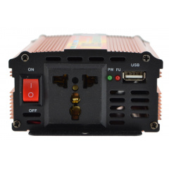 Перетворювач напруги інвертор UKC SSK 500W 12V-220V Gold (np2_00164) Винница