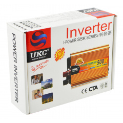 Перетворювач напруги інвертор UKC SSK 500W 12V-220V Gold (np2_00164) Винница