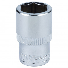 Насадка шестигранна коротка 1/4" 11мм CrV ULTRA (6060112) Харків