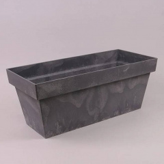 Балконна скринька Cube Case Beton Effect маренго 40см. Flora 90355 (SKL0200) Чернигов