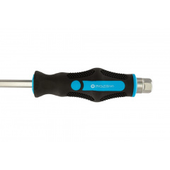 Викрутка ударна хрестова магнітна MASTERTOOL GM EXTERNAL HEX PH3х200 мм ручка з покриттям TPR (49-6320) Володарськ-Волинський