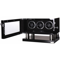 Шкатулка Salvadore для підзаводу 3 годинників 8003/BF/DF 235х330х230 мм Чорний Охтирка