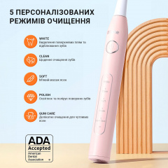 Набір електричних зубних щіток Bitvae D2 2 шт Black Pink Бердичев