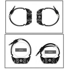 Годинник наручний чоловічий Skmei 1742 Black 1742BK (17167-hbr) Ирпень