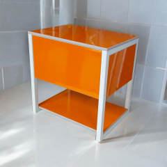 Тумба підвісна пластикова The MIX loft Sunset 60x60x45 см Orange Первомайск