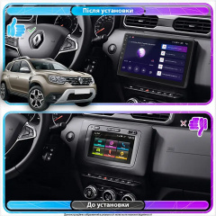 Штатна магнітола Lesko Renault Duster II 2020-н.в. IPS 10 4/64Gb CarPlay 4G Wi-Fi GPS Prime (9835-64459) Київ