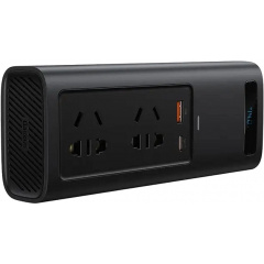 Перетворювач автомобільної напруги BASEUS In-car Inverter 150W (220V CN/EU) Black (1835075393) Запорожье
